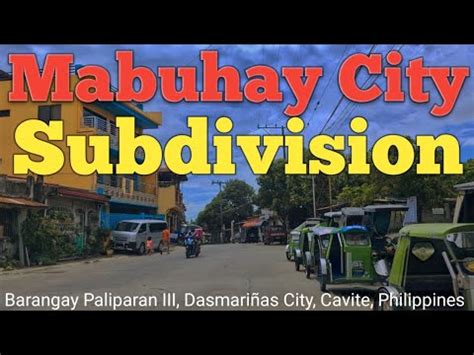 mabuhay city paliparan 3 dasmarinas cavite|Paliparan 3 Barangay Hall Annex Map .
